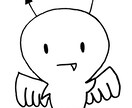 イラストを制作します ibisPaintXで可愛い、個性的なミニキャラを描きます！ イメージ6