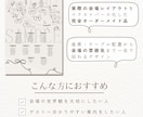 結婚式＊ゲストが迷わない席次表を作成します 実際の会場を専門家がイラスト化！雰囲気まで伝わるレイアウト図 イメージ2