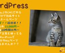 WordPressでブログ、ホームページ制作します 世界No.1の人気があるワードプレスでオシャレなWebサイト イメージ1