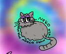 SNSアイコンやイラストを作成いたします ポップ調なオリジナルキャラクターイラストです イメージ5