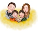 思い出の写真を鮮やかなイラストにします 特別な思い出を色鮮やかなイラストでもっと特別に イメージ6