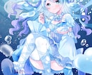 可愛い♡イラストをお届けします 用途対応可◎サムネ・立ち絵・グッズ等のイラストお描きします☆ イメージ9