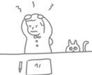 ほんわかした生活感のある人物を描きます シンプルでかわいらしい子供の絵が得意です！ イメージ3