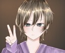 SNSで使えるアイコン・夢絵などなんでも描きます 丁寧に早くお届けします。かっこかわいい男子・女子が得意です！ イメージ2