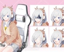 TRPG、動画用立ち絵など描きます TRPGや動画、puppet3などに！ イメージ9