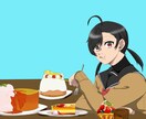 イラスト描きます 1枚絵、挿絵等描かさせて頂きます！ イメージ1