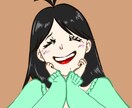 SNSで使えるアイコンを作成します ポップでかわいい個性的なイラストはどうですか！？ イメージ3