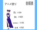 アニメ塗り・劇画タッチで柔軟に作成致します いろいろな絵に対応します。かわいい系　かっこいい系が得意です イメージ1