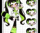 商用利用可！かっこかわいい♡イラストを描きます vtuberや活動者様におすすめ！動画で使える立ち絵イラスト イメージ8