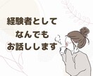 パニック障害の不安やつらさに即レスで寄り添います 相談・質問・愚痴OK／即レス／60分／緊急・外出時の不安にも イメージ8
