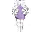 あなただけの立ち絵イラスト制作します 綺麗で可愛い立ち絵制作します！ イメージ3