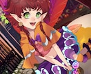 SNS・TRPG用等のイラストを彩り豊かに描きます ペア・夢絵可！ 創作・動画・TRPG用等ご希望のキャラを描画 イメージ4