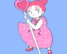 SNSで使えるアイコンや雰囲気のある似顔絵描きます 世界でひとつのオリジナルデザイン/ポップ/かわいい/レトロ イメージ2