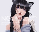 綺麗なお顔のアイコンを描きます SNSアイコン、LINEアイコンなどが欲しい方は是非！ イメージ2