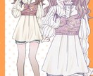 イラスト全般お描きします Xやインスタ、YouTubeなど様々な用途で使用可能です⋆꙳ イメージ6