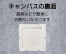 翌日発送可☆万博展示書道家が命名書を代筆いたします インテリアに馴染むオシャレなキャンバス命名書を制作いたします イメージ6