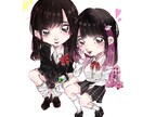 sns用アイコン描きます 等身〜デフォルメまで対応しております！ イメージ5