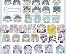 Twitchスタンプ･バッチ制作します アニメーションスタンプ対応◎VTuberさんを応援したい！ イメージ10