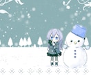 一枚絵制作！かわいいデフォルメイラスト描きます 商用OK！ヘッダー、チャンネルアートなどお好きな用途に！ イメージ4