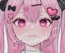 瞳キラキラ繊細厚塗り！かわいいイラストを描きます きらきらかわいいアイコンお探しの方ぜひご覧下さい！ イメージ1