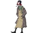 漫画っぽいタッチの線画イラストを作成いたします ペンによる描き込みで味のあるイラストをご提供します！ イメージ4