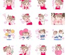 お子様のイラスト・アイコン・似顔絵・漫画描きます 可愛いお子様の今をイラストや漫画に！ イメージ3