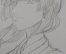 アナログで、コピー用紙に描いてます アナログで、コピー用紙に描き貴方だけのイラストを、描きます。 イメージ1