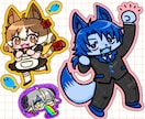 お急ぎOK！格安でかわいいSDキャラお描きします お急ぎOK！Vtuberや配信の動画素材やスタンプ・グッズに イメージ2