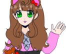 貴方専用の可愛い女の子、かっこいい男の子描きます アイコン、YouTube素材、プロフィール画像、似顔絵 イメージ6