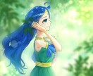 とぅる目がポイントのイラスト作成します VTuberの方もぜひ！女の子特化型イラストレーターです イメージ2