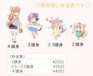 ２～４頭身のイラスト承ります イメージをミニキャラでお描きします！ イメージ2