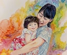 原画でお渡し！手描きで似顔絵作成します 写真よりも思い出に残る一枚絵を【送料込み！】 イメージ3