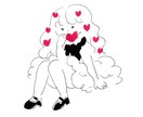 ゆるカワイイ♡人物イラスト描きます 挿絵やアイコンなど、シンプルで使いやすいイラストが欲しい方へ イメージ1