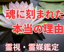 悩みの本当の理由☆魂に刻まれた記憶にアクセスします 霊視・霊媒鑑定☆高次元からのメッセージ☆全て知りたいですか？ イメージ1
