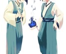 キャラクター描きます 単色イラストから厚塗りまで承ります。 イメージ1