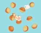 食べ物を美味しそうなイラストで再現します 飲食店のメニューなどにおすすめです イメージ5