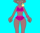 ほんわか、ペットの擬人化、男女を描きます リクエストされたイラストを描きます。 イメージ3