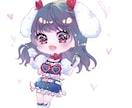 アイコン用のイラスト描きます 少しファンタジー風なディフォルメイラスト作成します。 イメージ1