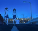 風景・背景＋女の子の美しいイラストをお描きします 清涼感、空気感のあるエモーショナルな絵に仕上げます。 イメージ6