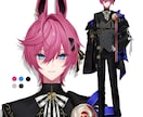 企業実績多数！プロ品質vtuber立ち絵制作します 企業実績多数！長く使える高品質イラストを作成致します イメージ7