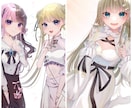 安いお値段でアイコンや歌ってみたイラスト作成します キラキラした彩度の高い絵が好みです！ イメージ3