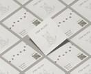 手描きロゴ、名刺のデザインセットを制作いたします 企業様、個人事業主様のロゴ制作実績があります。 イメージ8