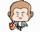 商用利用OK！かわいいデフォルメイラスト描きます アイコンにちょうど良いちびキャラ描きます。 イメージ3
