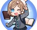 SNS等で使用可能なアイコンを制作します ★かわいくポップにデフォルメされたキャラクター イメージ4