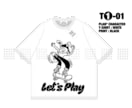 キャラクターメインのお洒落なTシャツデザインします どこで買ったのと聞かれる、プロスペックなTシャツデザイン イメージ2