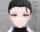 メンズ髪型3Dモデル制作｜高品質仕上げます 理想のメンズ髪型を3D化｜VRChat用 イメージ4