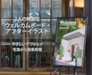 結婚式ウェルカムボード描きます 思い出の背景とともに2人だけのウェディングイラストを！ イメージ1