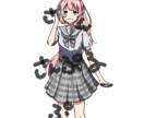 キャラクター立ち絵お描きします trpg等にご利用いただける立ち絵をお描きします。 イメージ1