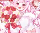 イラスト制作いたします 一枚絵,立ち絵,MV,記念イラストなど イメージ3