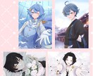 商用利用込、1枚絵描きます ふんわりテイストの可愛い系が得意です イメージ3